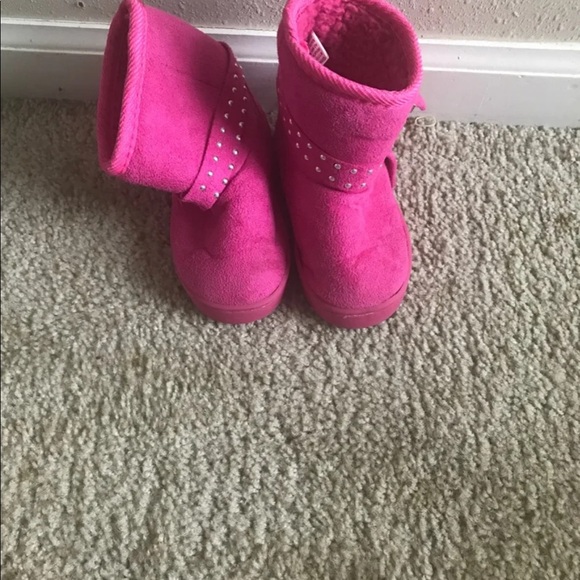 Bebe pink boot for kids - Picture 2 of 2